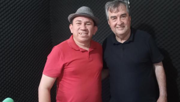 Deputado Célio Moura concede entrevista em Araguaína