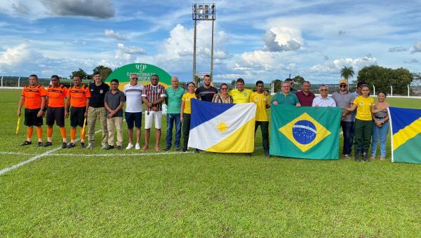 Deputado Fabion Gomes prestigia abertura do Campeonato Ecológico de Aguiarnópolis