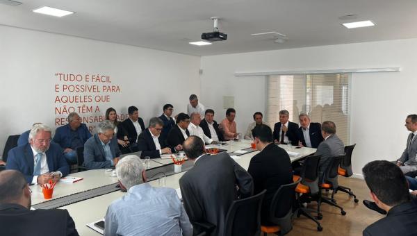 Deputado Federal Carlos Gaguim participa de reunião com a Associação Brasileira Pró-Desenvolvimento (ADIAL BRASIL - Sustentável)