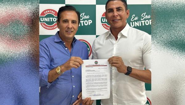 Deputado Federal Carlos Gaguim será homenageado com título de doutor honoris causa pela universidade ITOP 