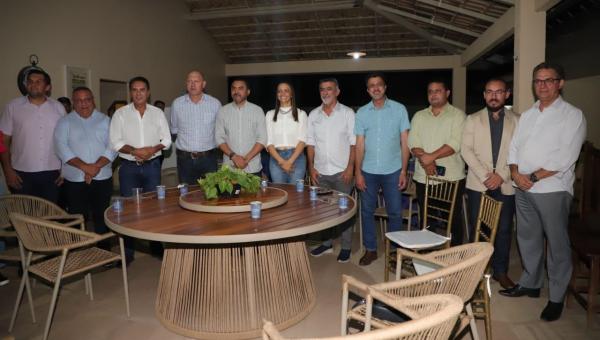Deputado Gaguim, ao lado do Governador Wanderlei Barbosa, participa de inaugurações de obras em Santa Maria do Tocantins 