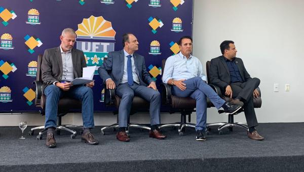 Deputado Gaguim participa de evento para inauguração de prédio da Reitoria da UFT no Campus de Palmas