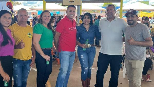 Deputado Gaguim participa de Feira de Agronegócios e Empreendimentos em Pugmil