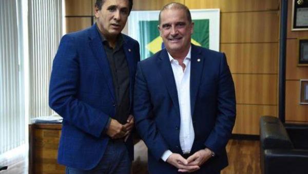 Deputado Gaguim se reúne com Ministro Onyx Lorenzoni e discute sua visita ao Tocantins