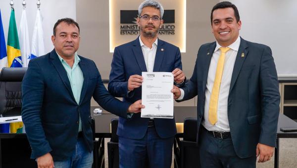 Deputado Gutierres Torquato e o Secretário de Segurança Pública pleiteiam junto ao MP a destinação de prédio para instalar Núcleo de Polícia Científica em Gurupi