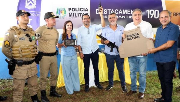 Destacamento da Polícia Militar de Esperantina é reaberto pelo governador Wanderlei Barbosa