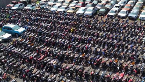 Detran/TO realiza primeiro leilão do ano com mais de 500 veículos, em Guaraí 