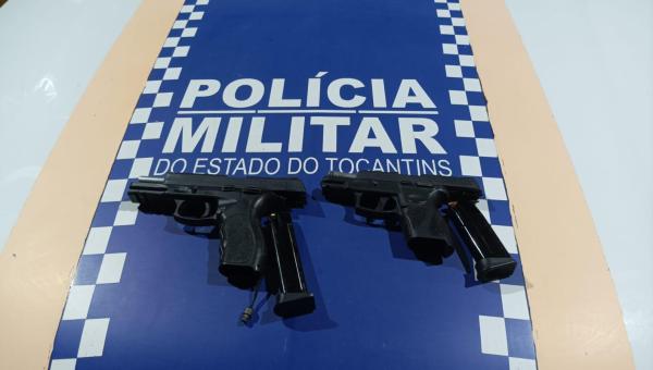 Dois homens são presos em flagrante por porte ilegal de arma de fogo em Wanderlândia