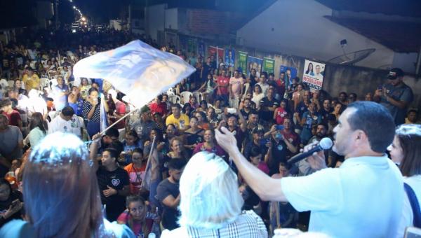 Durante comício histórico em Guaraí, Wanderlei Barbosa destaca execução das obras do primeiro Distrito Agroindustrial do municipío