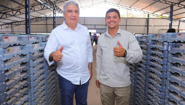 Durante visita ao Projeto de Ouro, em Monte do Carmo, Laurez fala da importância de conhecer as potencialidades do Tocantins