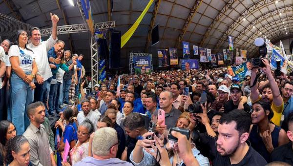 “É uma honra seguir trabalhando para representar o Tocantins”, diz Marcus Marcelo no lançamento da pré-candidatura ao lado de Wanderlei e Dorinha
