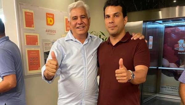Eduardo Madruga se reúne com Senador Irajá em Palmas