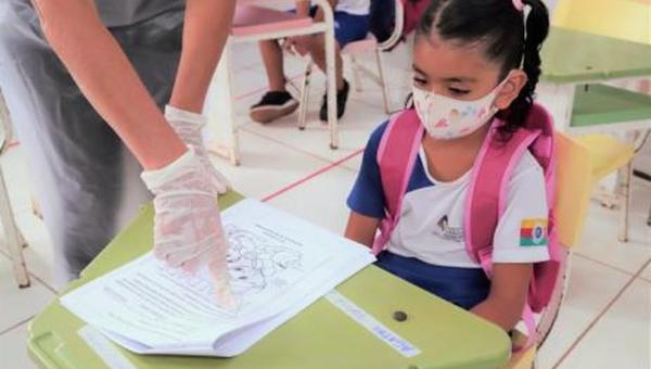 EDUCAÇÃO: Alunos das três primeiras séries do ensino fundamental retomam aulas presenciais em Araguaína