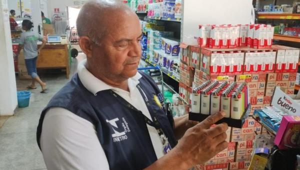 Em ação de fiscalização, Agência de Metrologia apreende mais de 210 produtos irregulares no comércio