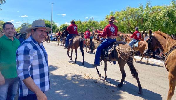 Em agenda no Bico do Papagaio, Marcus Marcelo visita lideranças e participa da Cavalgada de Carmolândia