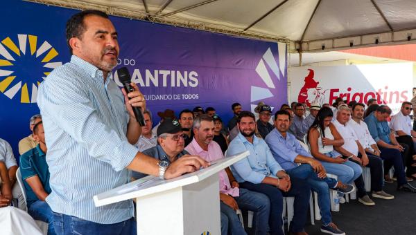 Em Ananás, governador Wanderlei Barbosa inaugura primeira unidade concedida de frigoríficos e impulsiona geração de 500 empregos na região do Bico do Papagaio