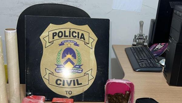 Em Araguaína, Polícia Civil desarticula ponto de venda de drogas e prende traficante