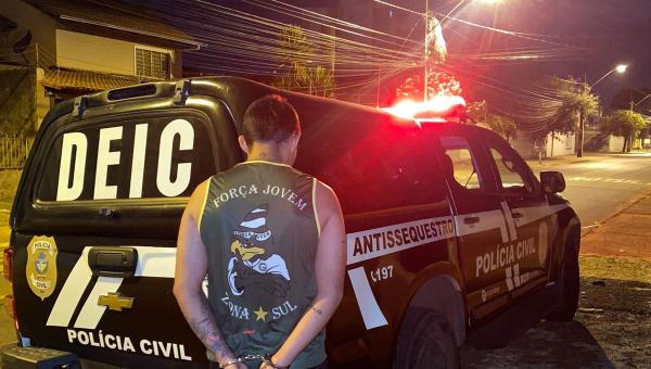 Em Araguaína, Polícia Civil prende integrante de torcida organizada que é investigado por emboscar e agredir torcedores de equipe rival em Goiás