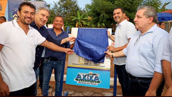 Em Axixá, governador Wanderlei Barbosa entrega obras do Programa de Fortalecimento da Economia e Geração de Emprego orçadas em R$ 2 milhões