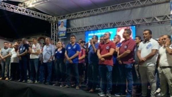 Em comício de abertura de campanha, Fabion diz que vai continuar buscando fortalecimento do Bico