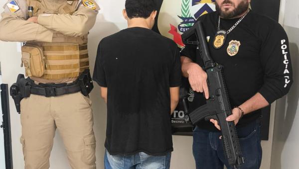 Em Filadélfia, Polícia Civil prende homem que furtou motocicleta do pátio de Delegacia

