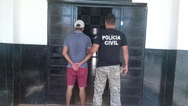 Em Itaguatins, Polícia Civil prende homem envolvido em tentativa de homicídio e com passagem por vários crimes 