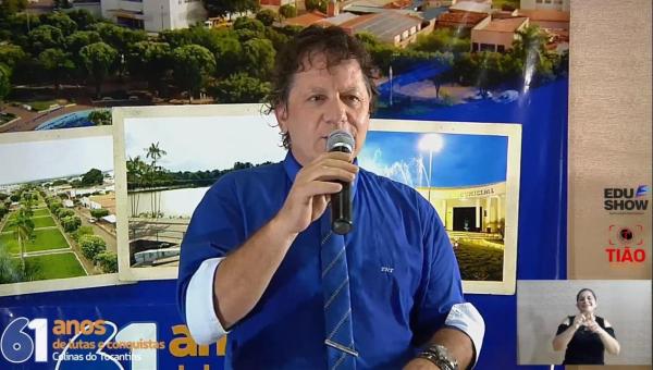 Em Live de Comemoração do aniversário da cidade, o prefeito Dr. Kasarin apresenta balanço dos 100 dias degestão