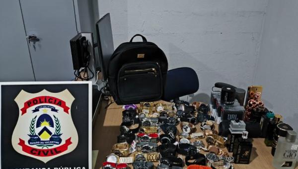 Em menos de sete horas, Polícia Civil identifica e prende autores de furto a loja de produtos eletrônicos em Paraíso