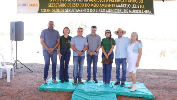 Em Muricilândia, Governo do Tocantins sepulta o segundo lixão do estado