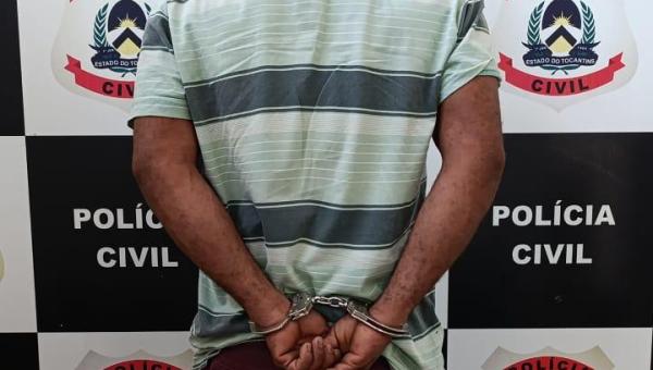 Em São Miguel do Tocantins, homem foragido do Maranhão vai à Delegacia registrar perda de documento é preso pela Polícia Civil