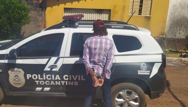 Em Piraquê, homem condenado por homicídio e investigado por estuprar a própria filha é preso pela Polícia Civil