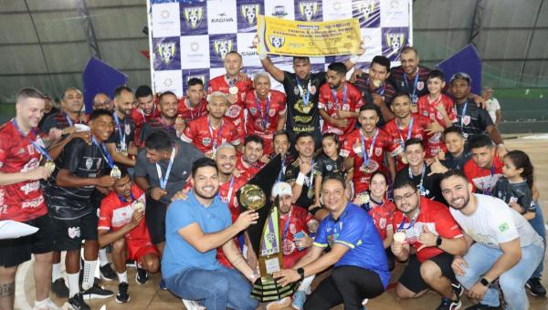 Em Tabocão, Governo do Tocantins premia os campeões do Circuito Estadual Série Ouro de Futsal

