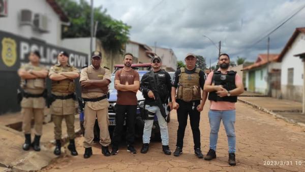 Em Wanderlândia, Polícia Civil cumpre mandados de busca e apreende arma de fogo e dezenas de munições em residências de suspeitos de praticar tráfico de drogas