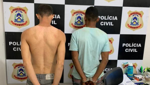 Em Xambioá, Polícia Civil prende dois homens em flagrante por furto qualificado 