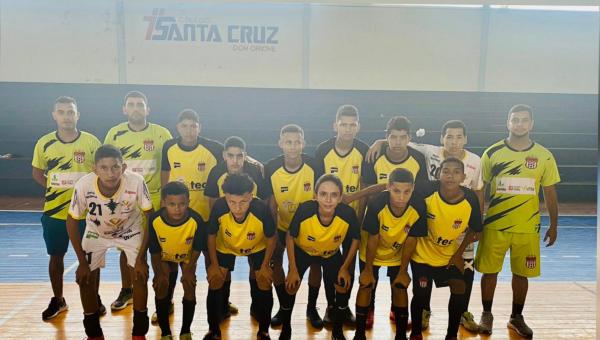 Escolinha Educabol de Xambioá participa da competição Tocantins Cup de Futsal de Base em Araguaína 