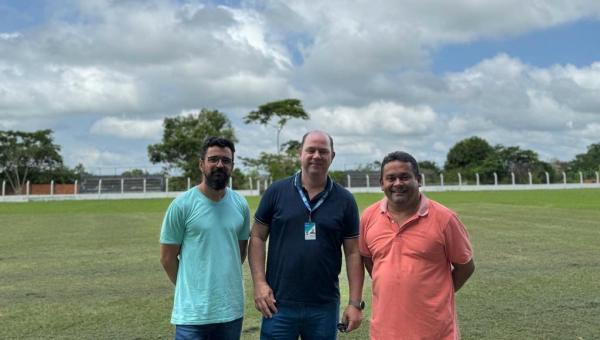 Estádio Municipal Pedro Amorim receberá obra de revitalização e iluminação em Buriti do Tocantins 