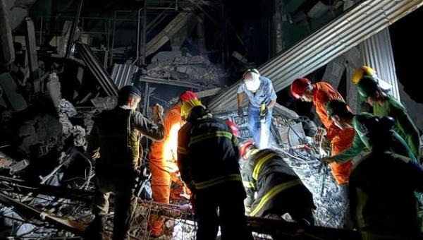 Explosão em galpão de soja deixa dois mortos e um ferido