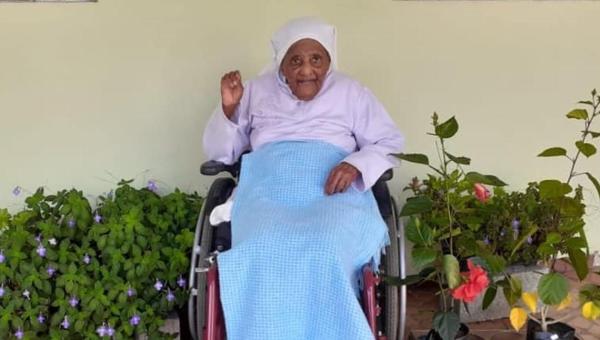Falece aos 94 anos de idade a religiosa Orionita e pioneira de Araguaína e Bico do Papagaio Maria Clara (Amália da Boa Morte)