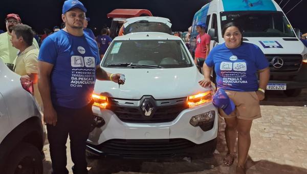 Fetopesca Tocantins recebe carro para entidade no 1º Encontro dos Trabalhadores da Pesca e Aquicultura do Rio Grande do Norte 