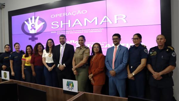 Forças da Segurança do Tocantins deflagram Operação Shamar e fortalecem ações de combate à violência contra a mulher