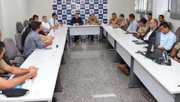 Forças de Segurança do Tocantins alinham ações estratégicas para reduzir a violência em Palmas