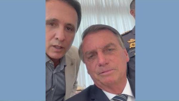 Gaguim intermediou pedido de apoio realizado por Bolsonaro ao governador Wanderlei Barbosa