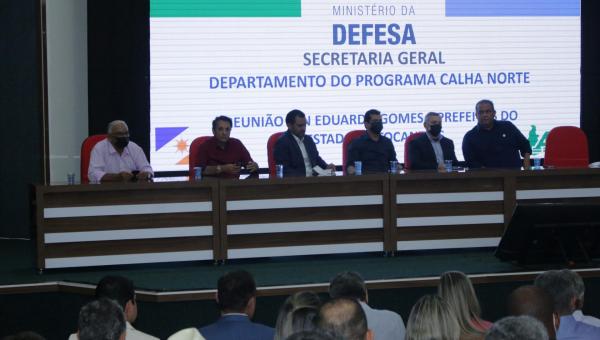 Gomes e Gaguim destacam a importância do Programa Calha Norte para o desenvolvimento do Tocantins