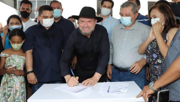 Governador Carlesse assina convênio para realização de cirurgias eletivas no Hospital Municipal de Sítio Novo