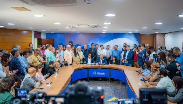 Governador em exercício Laurez Moreira anuncia medidas para dar transparência e eficiência à gestão do Tocantins
