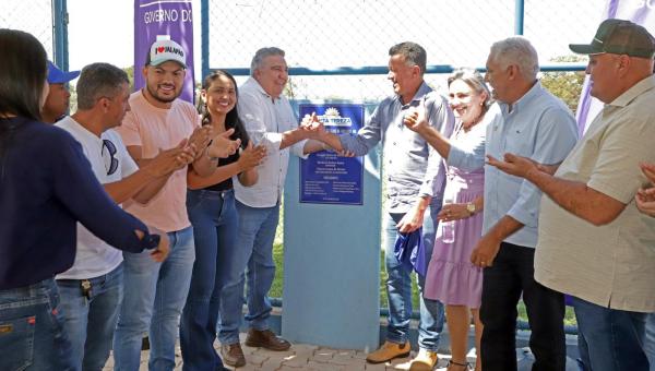 Governador em exercício, Laurez Moreira, inaugura obras com recursos do Governo do Tocantins em Santa Tereza e Aparecida do Rio Negro