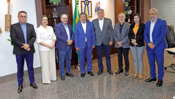 Governador Laurez Moreira e ministro Wellington Dias alinham ações e lançamento de programas sociais no Tocantins