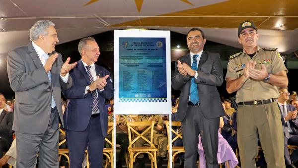 Governador Wanderlei Barbosa anuncia novo concurso para PM e criação de novas unidades policiais durante formatura de 958 militares