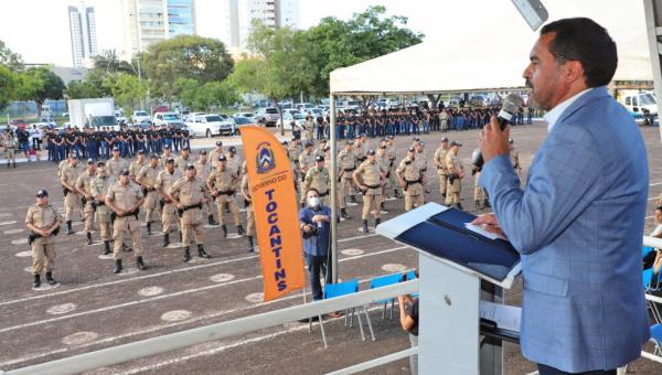 Governador Wanderlei Barbosa assina promoções de 734 policiais militares