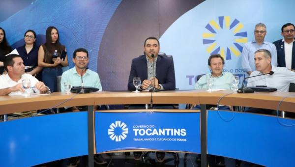 Governador Wanderlei Barbosa confirma realização da Agrotins 2026 após reunião com empresários